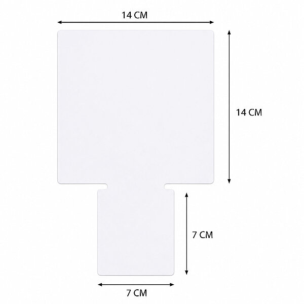 Sublimasyon Kare Metal Masaüstü Fotoğraf Çerçevesi - 1