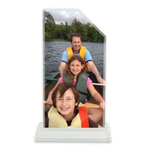 - Sublimasyon Beyaz Kristal Plaket 1015  - Sublimasyon Beyaz Kristal Plaket 1015