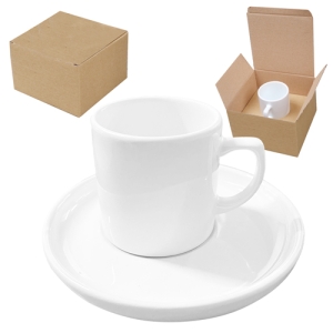 Sublimasyon Kutulu Kahve Fincanı - Beyaz Tabaklı - 3