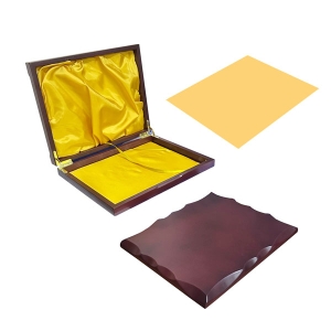 - Sublimasyon Lüks Ahşap Kutulu Plaket 23x28 cm (1)  - Sublimasyon Lüks Ahşap Kutulu Plaket 23x28 cm (1)