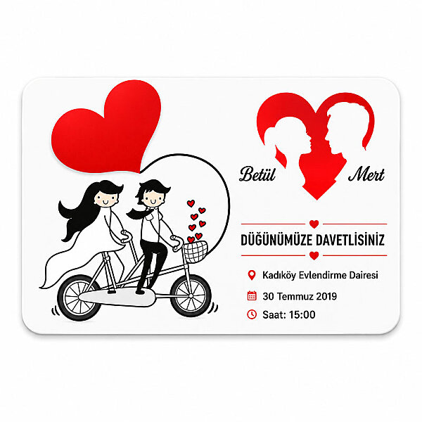 Sublimasyon Magnet 14,4x19,3 cm - 1