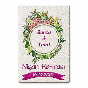 Sublimasyon Taş Magnet 5x8 cm - 5
