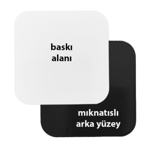 - Sublimasyon Magnet 6x6 cm (1)  - Sublimasyon Magnet 6x6 cm (1)