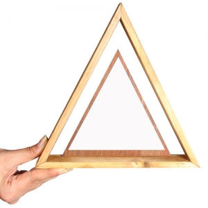 - Sublimasyon Masaüstü Üçgen Ahşap Çerçeve - Sabit (1)  - Sublimasyon Masaüstü Üçgen Ahşap Çerçeve - Sabit (1)