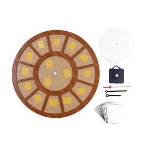 - Sublimasyon MDF Duvar Saati 12 Fotoğraflı 34 cm (1)  - Sublimasyon MDF Duvar Saati 12 Fotoğraflı 34 cm (1)