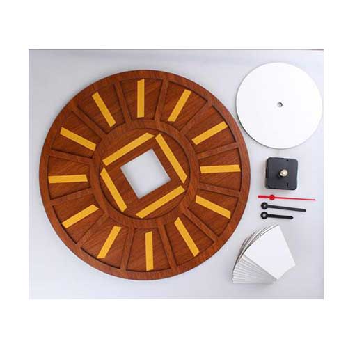 Sublimasyon MDF Duvar Saati 12 Fotoğraflı 37 cm - 4