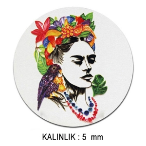 - Sublimasyon Eko. MDF Bardak Altlığı 5 mm - Yuvarlak  - Sublimasyon Eko. MDF Bardak Altlığı 5 mm - Yuvarlak