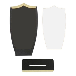 - Sublimasyon Metal Baskılı Ahşap Plaket - Beyaz Metalli (1)  - Sublimasyon Metal Baskılı Ahşap Plaket - Beyaz Metalli (1)