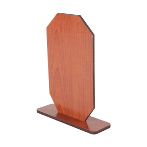 Sublimasyon Metal Baskılı Kahverengi Ahşap Plaket - 4