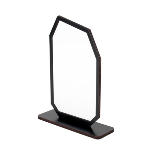 - Sublimasyon Metal Baskılı Siyah Ahşap Plaket - Beyaz Metalli (1)  - Sublimasyon Metal Baskılı Siyah Ahşap Plaket - Beyaz Metalli (1)