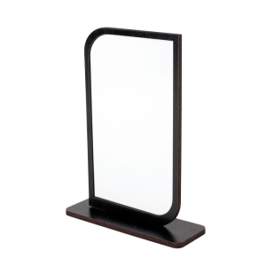 - Sublimasyon Metal Baskılı Siyah Ahşap Plaket - Beyaz Metalli (1)  - Sublimasyon Metal Baskılı Siyah Ahşap Plaket - Beyaz Metalli (1)