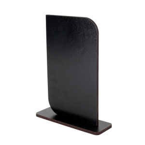 Sublimasyon Metal Baskılı Siyah Ahşap Plaket - Beyaz Metalli - 3