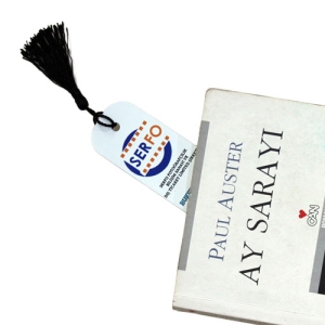  - Sublimasyon Metal Kitap Ayracı - Beyaz (1)