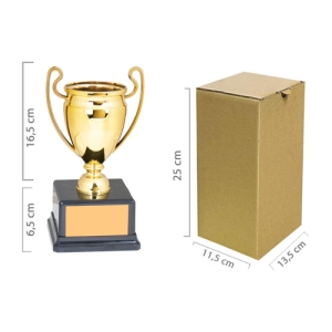 - Sublimasyon Ödül Kupası 23 cm - Altın (1)  - Sublimasyon Ödül Kupası 23 cm - Altın (1)