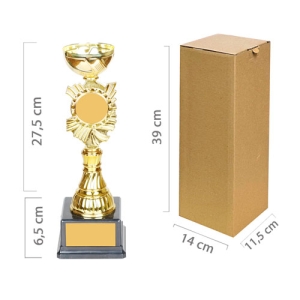 - Sublimasyon Ödül Kupası 34 cm - Küçük Boy (1)  - Sublimasyon Ödül Kupası 34 cm - Küçük Boy (1)