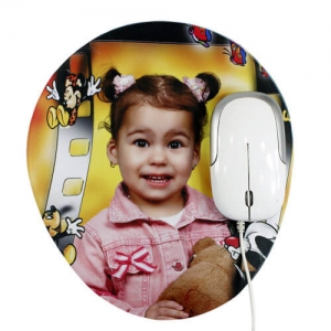 - Sublimasyon Oval Mouse Pad - Bilek Destekli (1)  - Sublimasyon Oval Mouse Pad - Bilek Destekli (1)