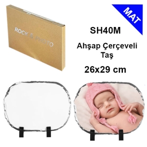 - Sublimasyon Oval Taş 26x35 cm - MAT (1)  - Sublimasyon Oval Taş 26x35 cm - MAT (1)