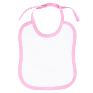 - Sublimasyon Pamuk Polyester Mama Önlüğü - Pembe Biyeli  - Sublimasyon Pamuk Polyester Mama Önlüğü - Pembe Biyeli