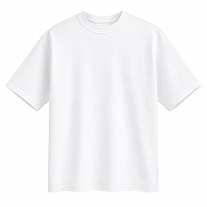 Sublimasyon Oversize Pamuk+Polyester Tişört (Yetişkin)