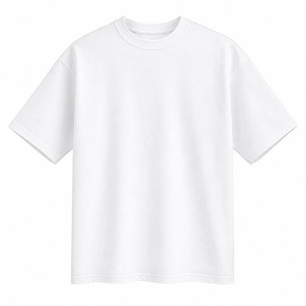 Sublimasyon Oversize Pamuk+Polyester Tişört (Yetişkin) - 1