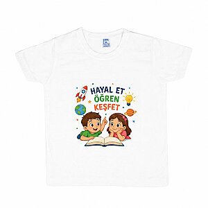 Sublimasyon Pamuk+Polyesyer Tişört (Çocuk) (1)