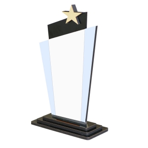 - Sublimasyon Gümüş Lüks Metal Baskılı Siyah Ahşap Plaket - Beyaz Metalli  - Sublimasyon Gümüş Lüks Metal Baskılı Siyah Ahşap Plaket - Beyaz Metalli
