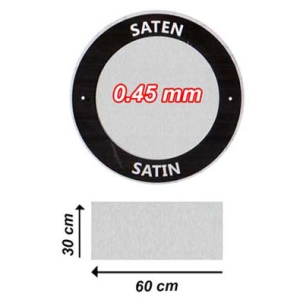 - Sublimasyon Satin Mat Gümüş Metal 30x60 cm - 0,45 mm  - Sublimasyon Satin Mat Gümüş Metal 30x60 cm - 0,45 mm