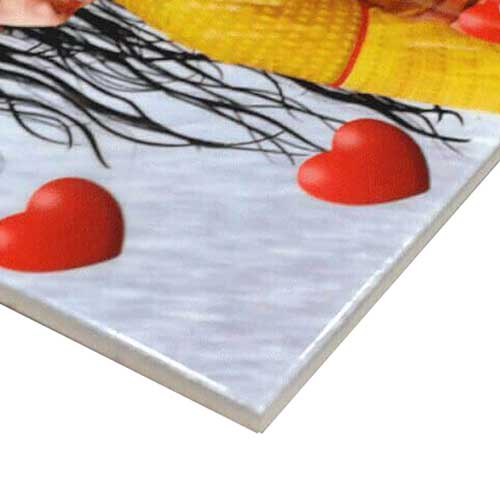 Sublimasyon Seramik Saat 20x25 cm - 3