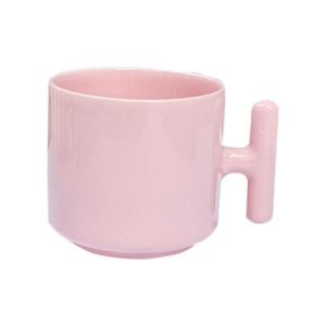 - Sublimasyon Seramik Pembe Latte Kupa - Kutulu  - Sublimasyon Seramik Pembe Latte Kupa - Kutulu