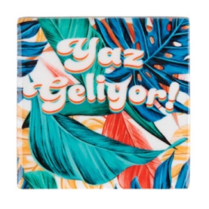 - Sublimasyon Seramik Magnet 5x5 cm  - Sublimasyon Seramik Magnet 5x5 cm