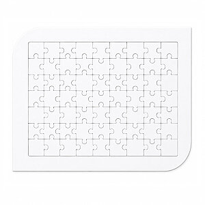 Sublimasyon Su Damlası A4 Puzzle  63 Parça
