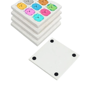  - Sublimasyon Taş Bardak Altlığı 10x10 cm - Limra (1)