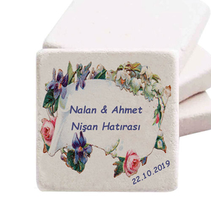- Sublimasyon Taş Magnet 5x5 cm  - Sublimasyon Taş Magnet 5x5 cm