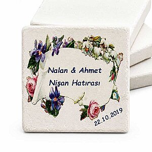 Sublimasyon Taş Magnet 5x5 cm (1)