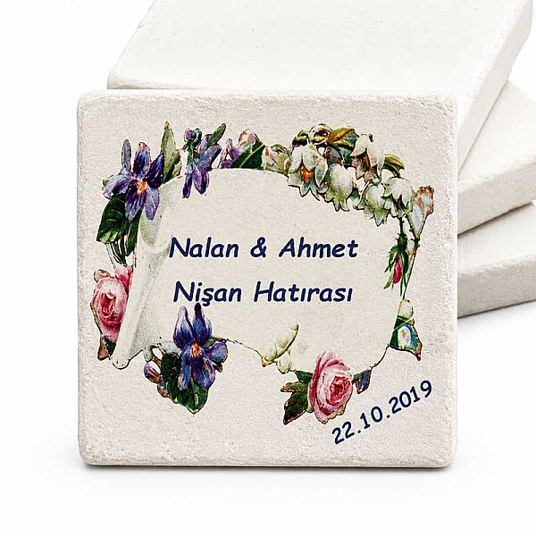 Sublimasyon Taş Magnet 5x5 cm - 2