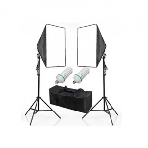  - Tek Duylu 50x70cm 2'li Ayak Dahil Softbox Kit