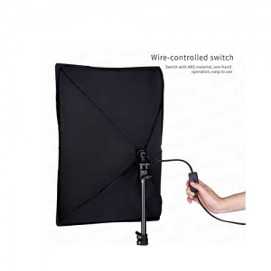  - Tek Duylu 50x70cm 2'li Ayak Dahil Softbox Kit (1)