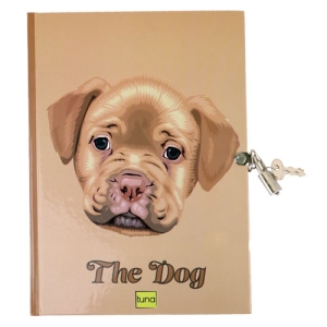 - The Cute Dog Kilitli Anı Defteri  - The Cute Dog Kilitli Anı Defteri