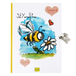 - Set Yourself Free Kilitli Anı Defteri  - Set Yourself Free Kilitli Anı Defteri