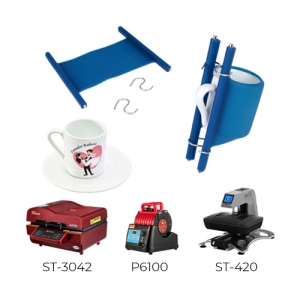 - Türk Kahve Fincanı Baskı Kelepçesi (ST-3042 / P6100 / ST-420 Uyumlu)  - Türk Kahve Fincanı Baskı Kelepçesi (ST-3042 / P6100 / ST-420 Uyumlu)