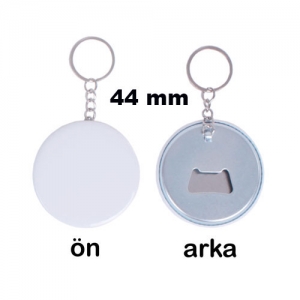 Uv Baskı İçin 44 mm Açacaklı Anahtarlık (50 adet) (1)