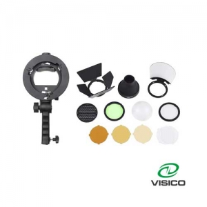 Visico - Visico2 Taşınabilir Flaş Kit (Aksesuar Kit Hediyeli) (1)