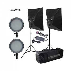  - WAYWEL 2'li Sürekli LED Işık Youtuber Kit