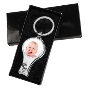 Sublimasyon Metal Tırnak Makası Anahtarlık - 3