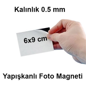 - Yapışkanlı Fotoğraf Magneti 6x9 cm (1)  - Yapışkanlı Fotoğraf Magneti 6x9 cm (1)