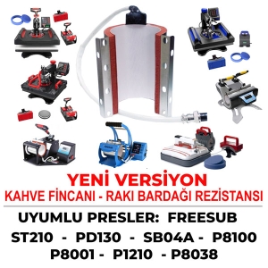 - Yeni Versiyon FREESUB Fincan ve Rakı Bardağı Rezistansı  - Yeni Versiyon FREESUB Fincan ve Rakı Bardağı Rezistansı