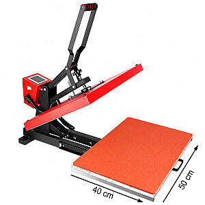 Düz Transfer Baskı Presi 40x50 cm - Yatay
